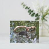 Babybett Postkarte (Stehend Vorderseite)