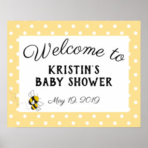 Babybettwäsche und Handtücher werden gestellt Poster