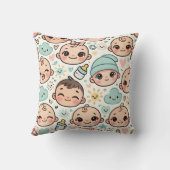 Babybild Kissen (Rückseite)