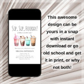 Babyblase Boba Baby Dusche Einladung