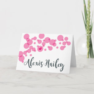 Babyblasen Danke Pink