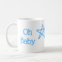 Babyblau-Babydusche - Name der Vergangenheit