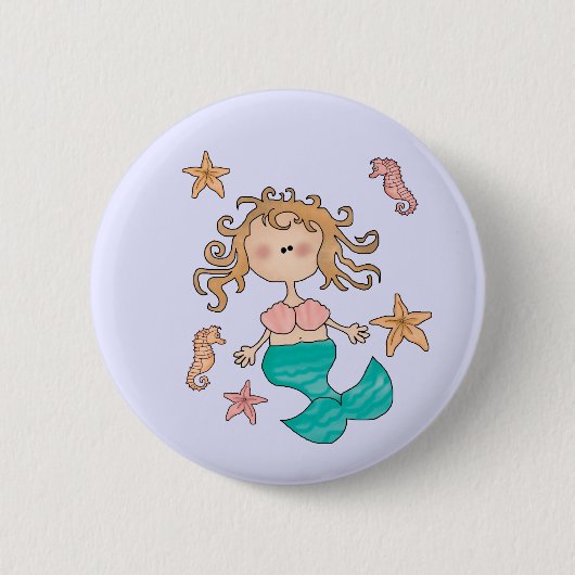 Babyblau Button (Vorderseite)