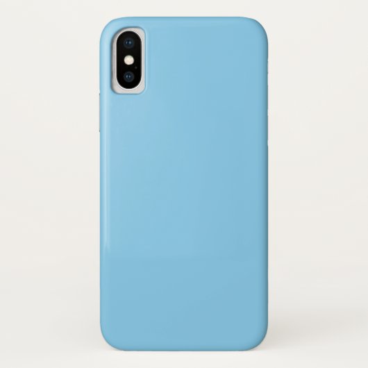Babyblau Case-Mate iPhone Hülle (Rückseite)