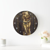 Babyblau Große Wanduhr (Zuhause)