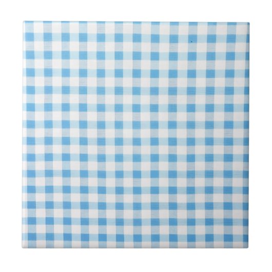 Babyblau kariert fliese (Vorderseite)