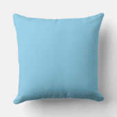 Babyblau Kissen (Rückseite)