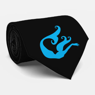 Babyblau Krawatte