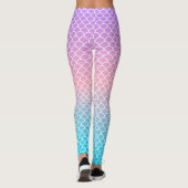 Babyblau Leggings (Rückseite)