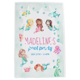 Babyblau Mittlere Geschenktüte