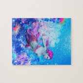 Babyblau Puzzle (Horizontal)