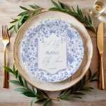 Babyblau-Toile-de-jouy-Sketch Babydusche Pappteller<br><div class="desc">Oh,  Baby dusty blue toile de jouy sketch staubige blaue Babydusche mit Monogramm gedruckte Papiervorlage Teller,  staubblaue Vintage Doodle Babydusche personalisierte Papier Teller,  niedliche Band Babydusche gedruckte Papier Teller,  Baby-Dusche Baby Dusche Party Teller moderne sketch Baby Dusche personalisiert Tisch Dekor,  Vintage Babydusche,  Babydusche Teller.</div>