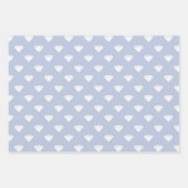 Babyblaues Muster Geschenkpapier Set (Vorderseite 3)