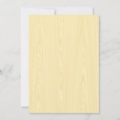 Babyblöcke aus Holz - Einladungen (Rückseite)