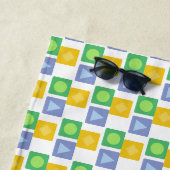 Babyblöcke Strandtuch (Beispiel)