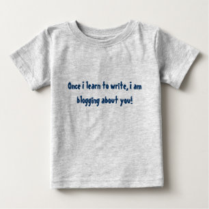 Babyblogger-kurzes Hülsen-T-Shirt, Baby T-shirt