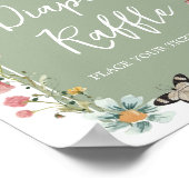 Babyblütendusche Windelwaschmaschine im Alter von  Poster (Ecke)