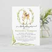 Babybock mit Windschutzscheibe Einladung (Stehend Vorderseite)