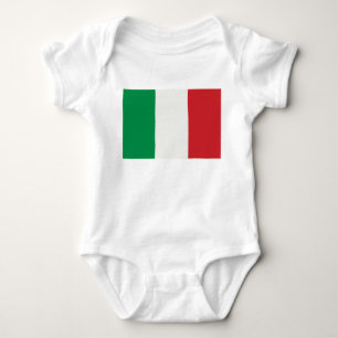 Babybody mit Italien Fahne Baby Strampler