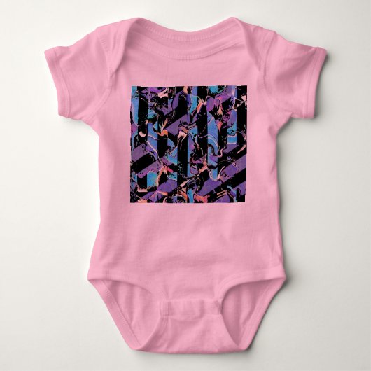 Babybodyanzug Baby Strampler (Vorderseite)