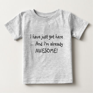 Babybodyanzug Baby T-shirt