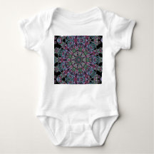 Babybodysuit mit Mandala 2