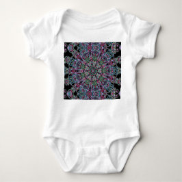 Babybodysuit mit Mandala 2 Baby Strampler