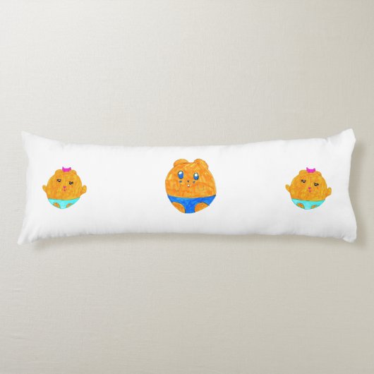 Babybohnen Seitenschläferkissen (Vorderseite)