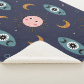 Babyboho, hippie chic Muster. Sherpadecke (3/4)