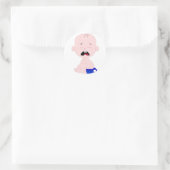 Babyboom-Sticker Runder Aufkleber (Tasche)
