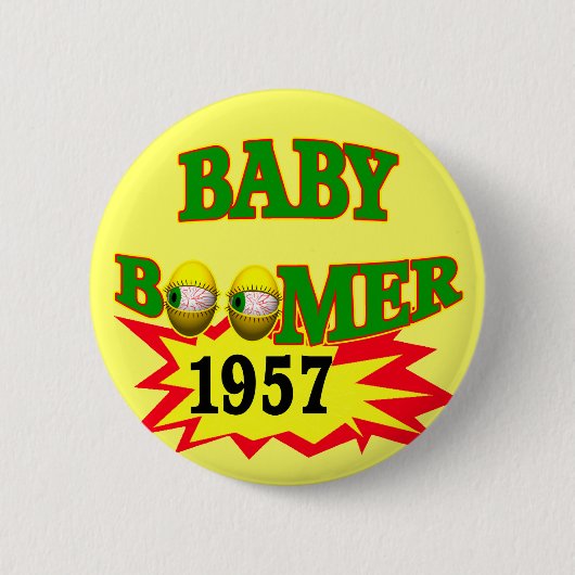 Babyboomer 1957 button (Vorderseite)