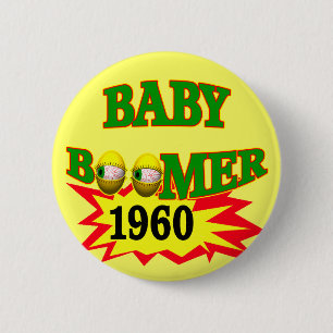 Babyboomer 1960 button