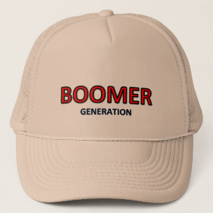 Babyboomer-Generationskappenlogo Truckerkappe