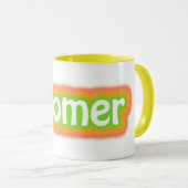 Babyboomer-Tasse Tasse (VorderseiteRechts)