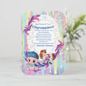 Babyboy-Bubbles & Glückwünsche-Karte Einladung (Stehend Vorderseite)