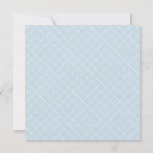 Babyboy-Taufe Einladung (Rückseite)