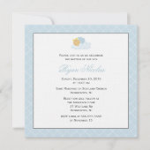 Babyboy-Taufe Einladung (Vorderseite)