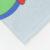 Babyboys farbenfrohe Ausbildung & Name Monatlicher Fleecedecke (Ecke)