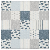 Babyboys, moderne Patchwork Stoff (Nahaufnahme)