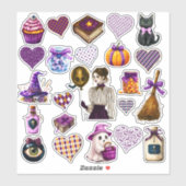 Babybrauen Aufkleber (Blatt)