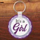 Babybrauen Schlüsselanhänger (Rückseite)