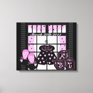 Babybridtandvogel Leinwanddruck