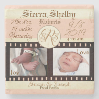 Babybriefe und Fotos Filmfilm Steinuntersetzer