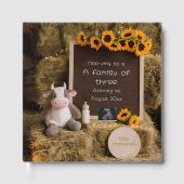 Babybuch im Landhausstil Gästebuch (Vorderseite)