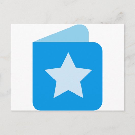 Babybuch Postkarte (Vorderseite)