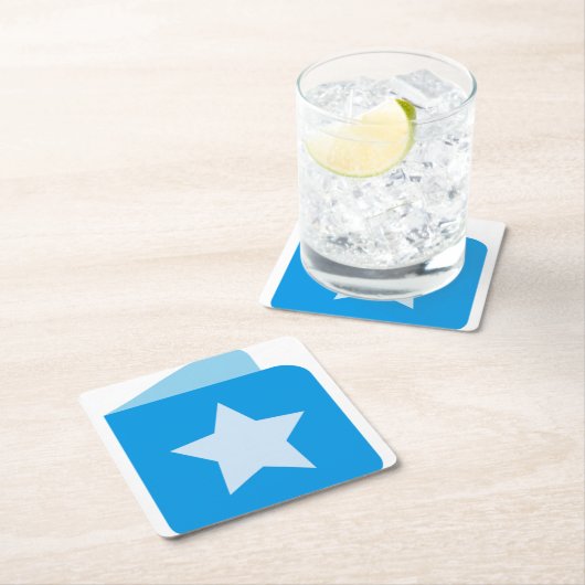 Babybuch Rechteckiger Pappuntersetzer (Vor Ort)