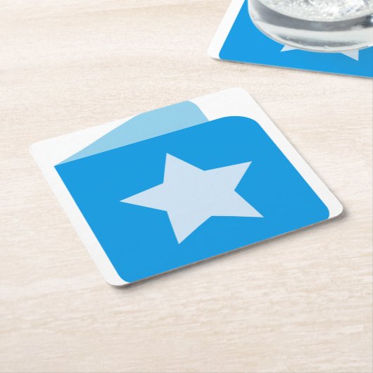 Babybuch Rechteckiger Pappuntersetzer (angewinkelt)