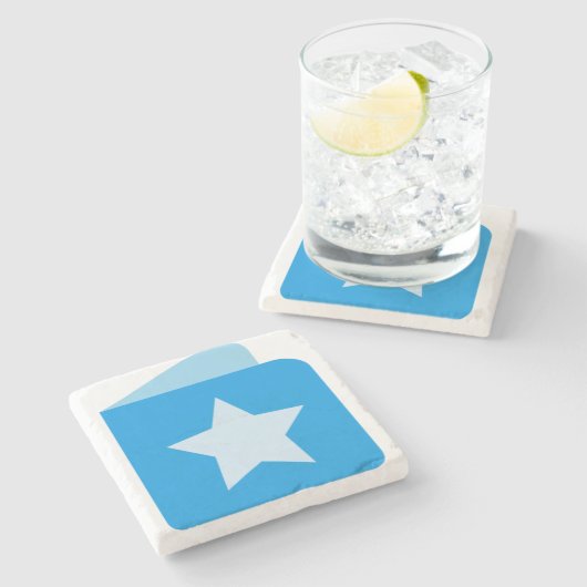 Babybuch Steinuntersetzer (Seitenansicht)