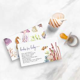 Babybücher Begleitkarte