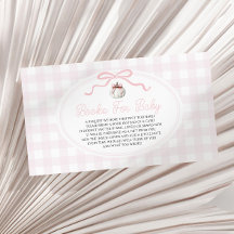 Babybücher für Babyparty mit rosa Schleifen-Kürbis